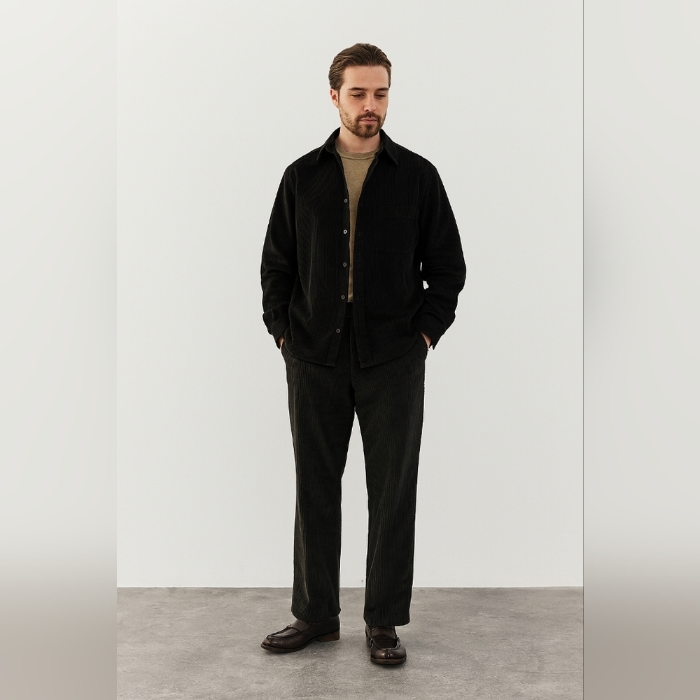 Marks & Spencer Men's (Great For Ladies Too) Chocolate Corduroy Pants Size 36